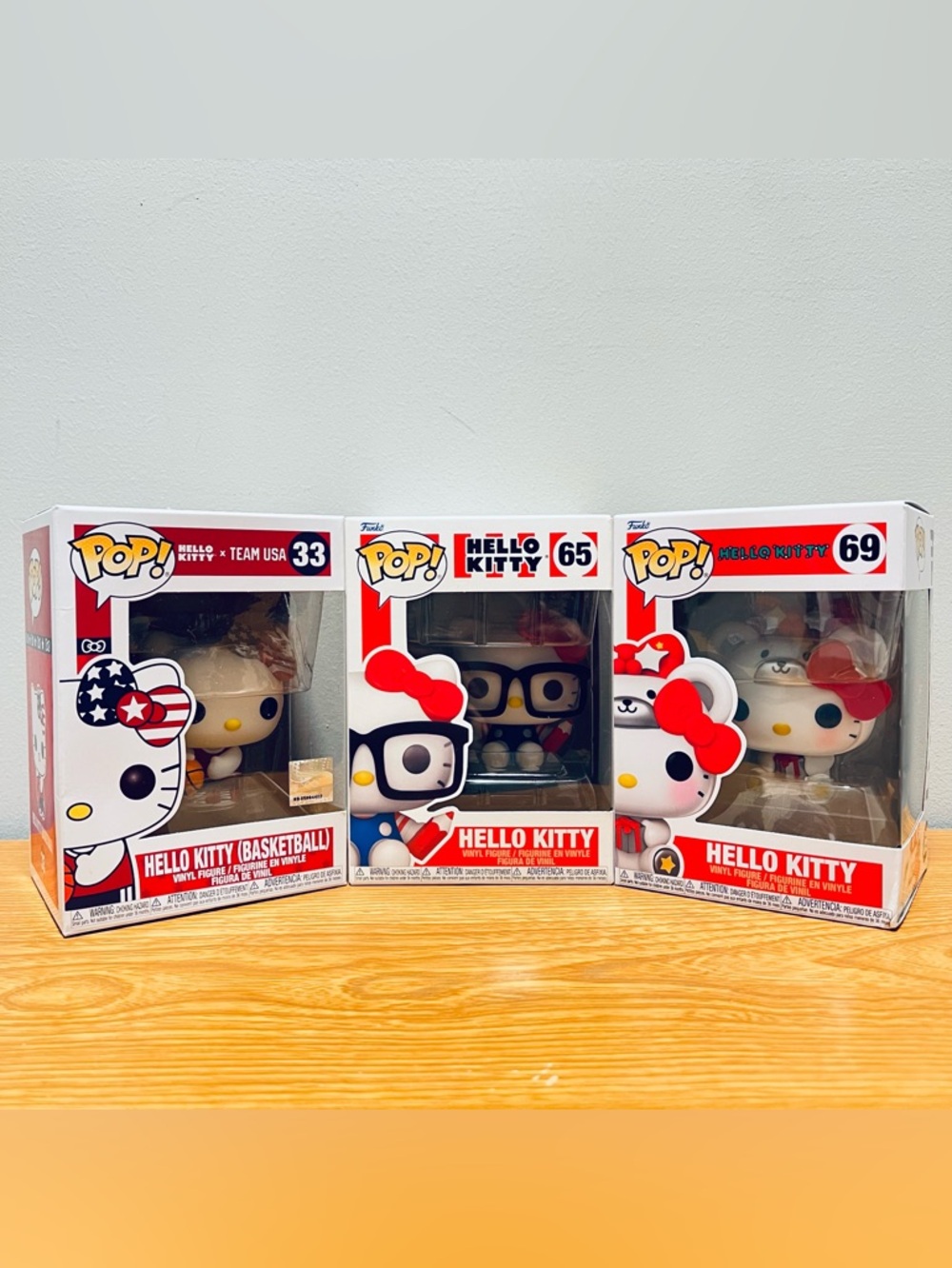 🎀✨ Hello Kitty Funko Pop! Bundle – 3 Figure Set (NEW) ✨🎀